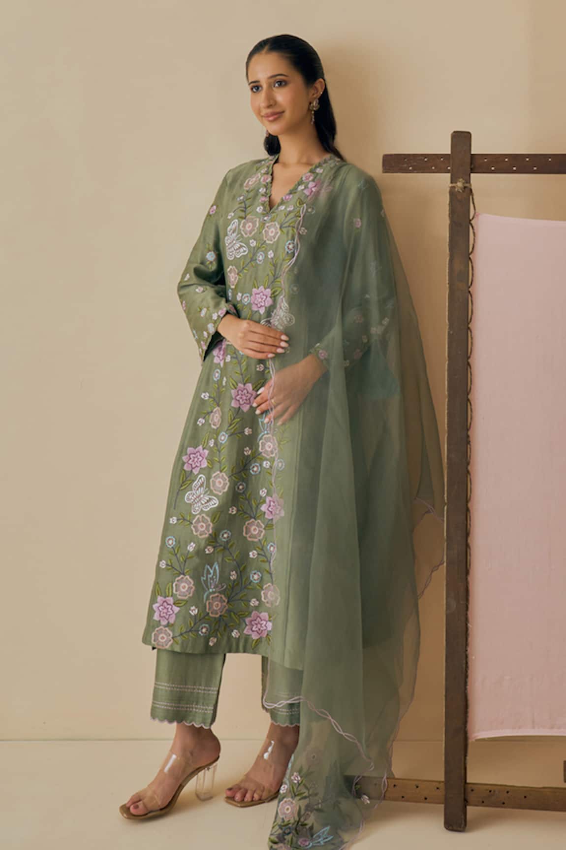 Bhawna Sethi Gulbaan Embroidered Kurta Set 