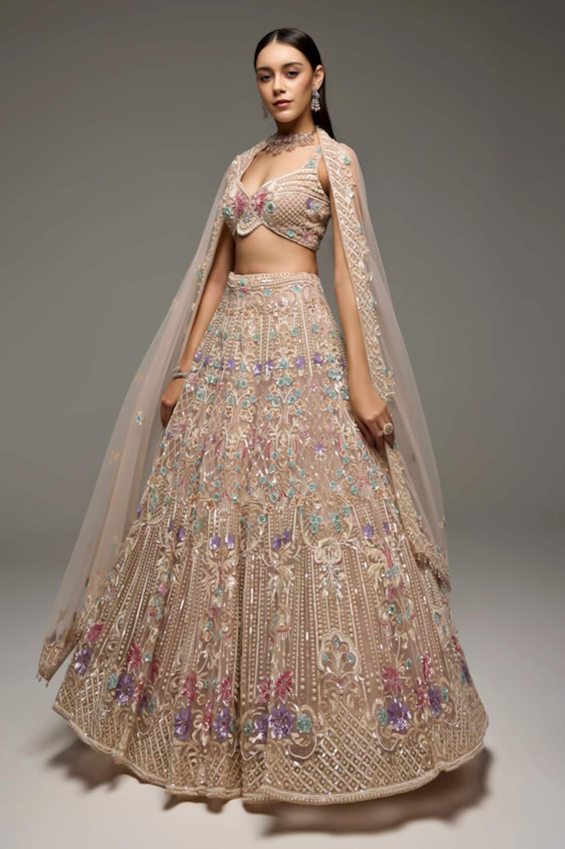 Opus Atelier Alison Embroidered Lehenga Set 