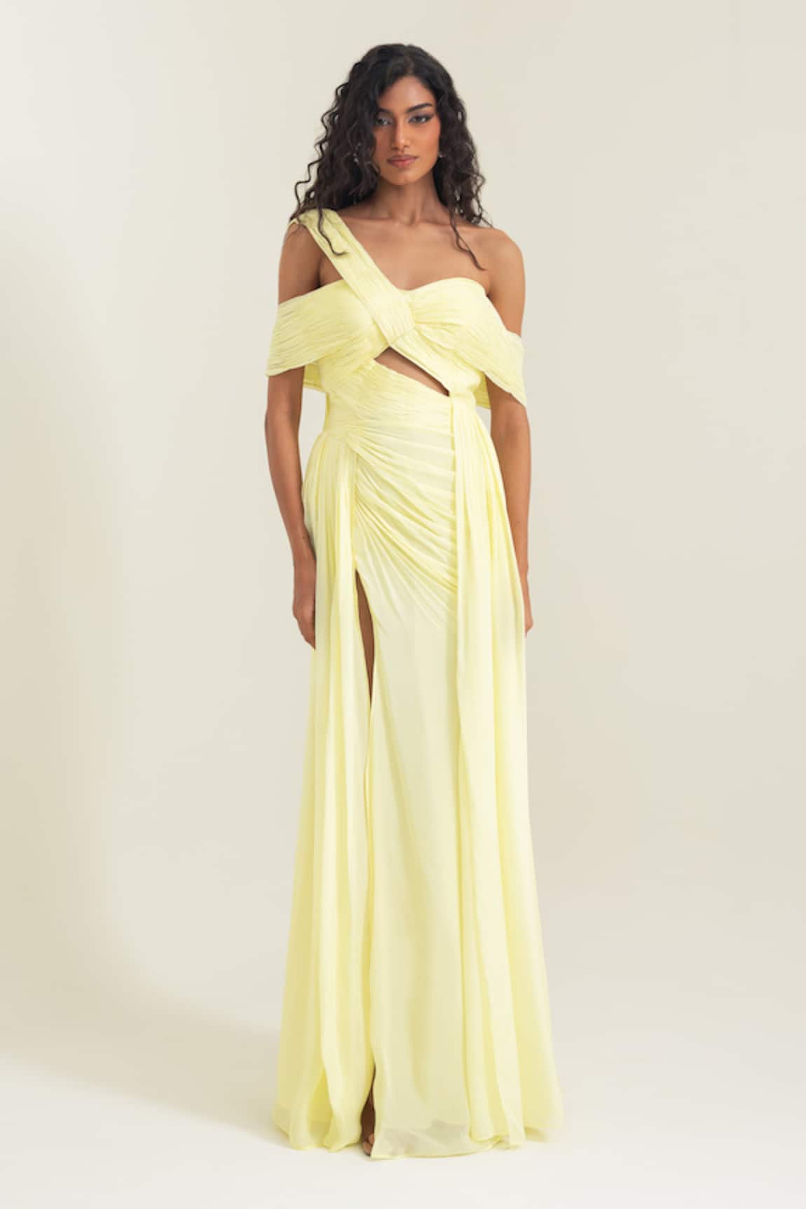Pinup By Astha Sorrento Draped Gown 