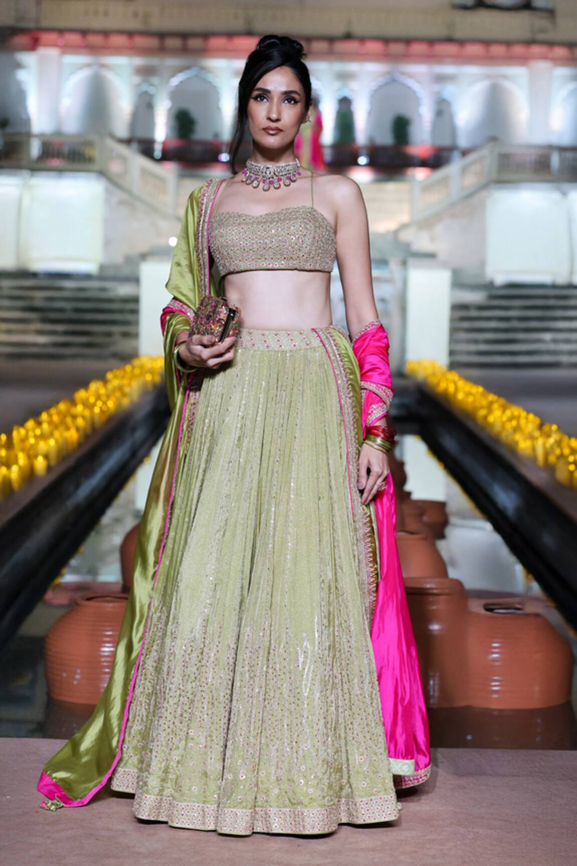 Punit Balana Marodi Embroidered Lehenga Set 