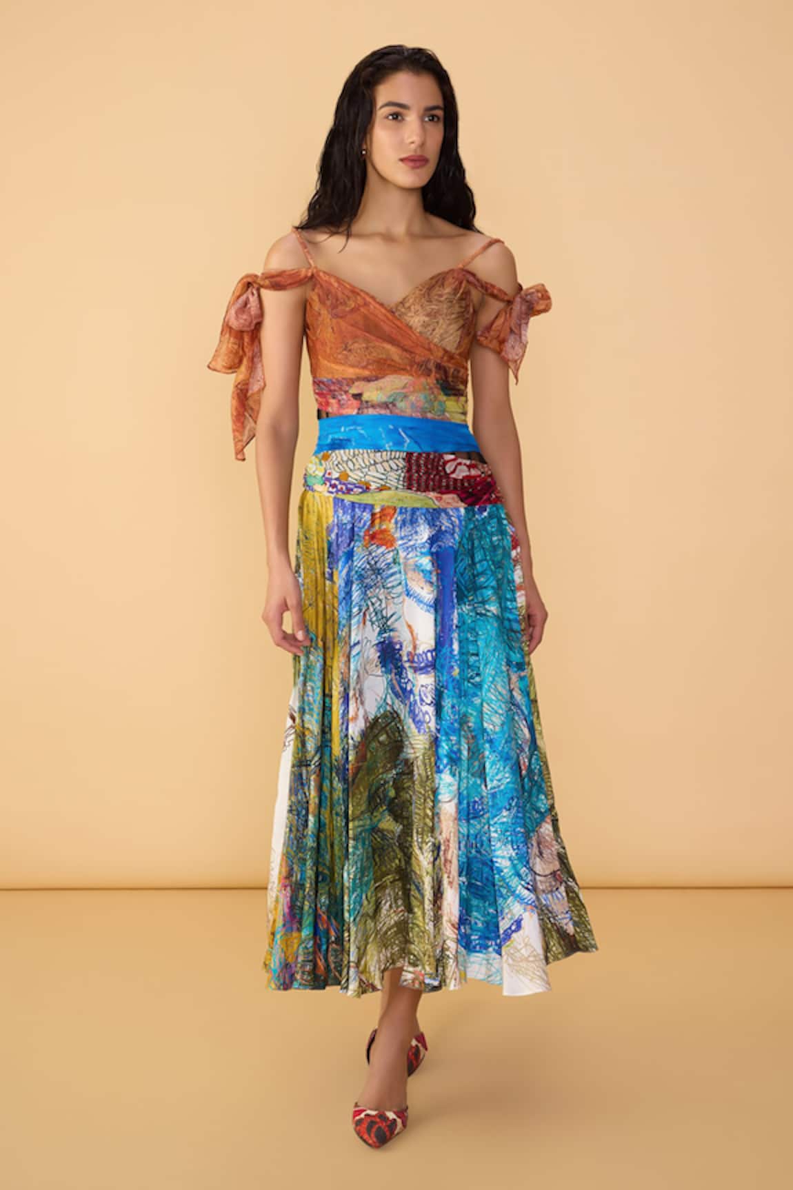 Saaksha & Kinni Multi Print Alex Dress 