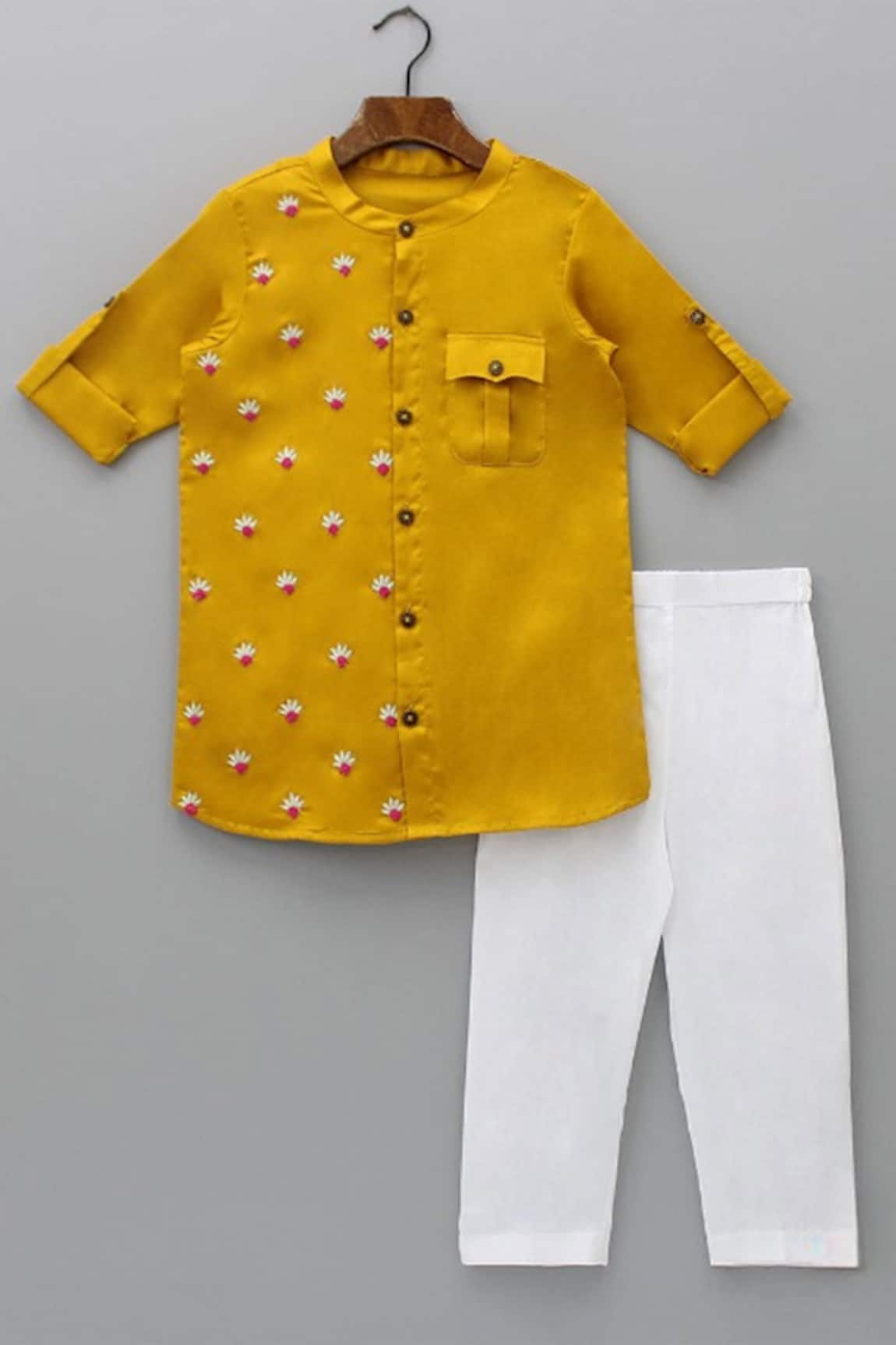 Snuggleme Butti Work Kurta With Pant 