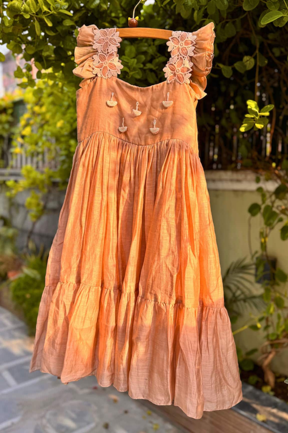 Snuggleme Floral Embroidered Dress 