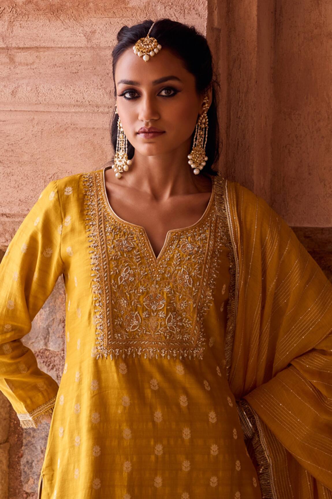 Maisara Jewelry Chadrakin Embellished Earrings 