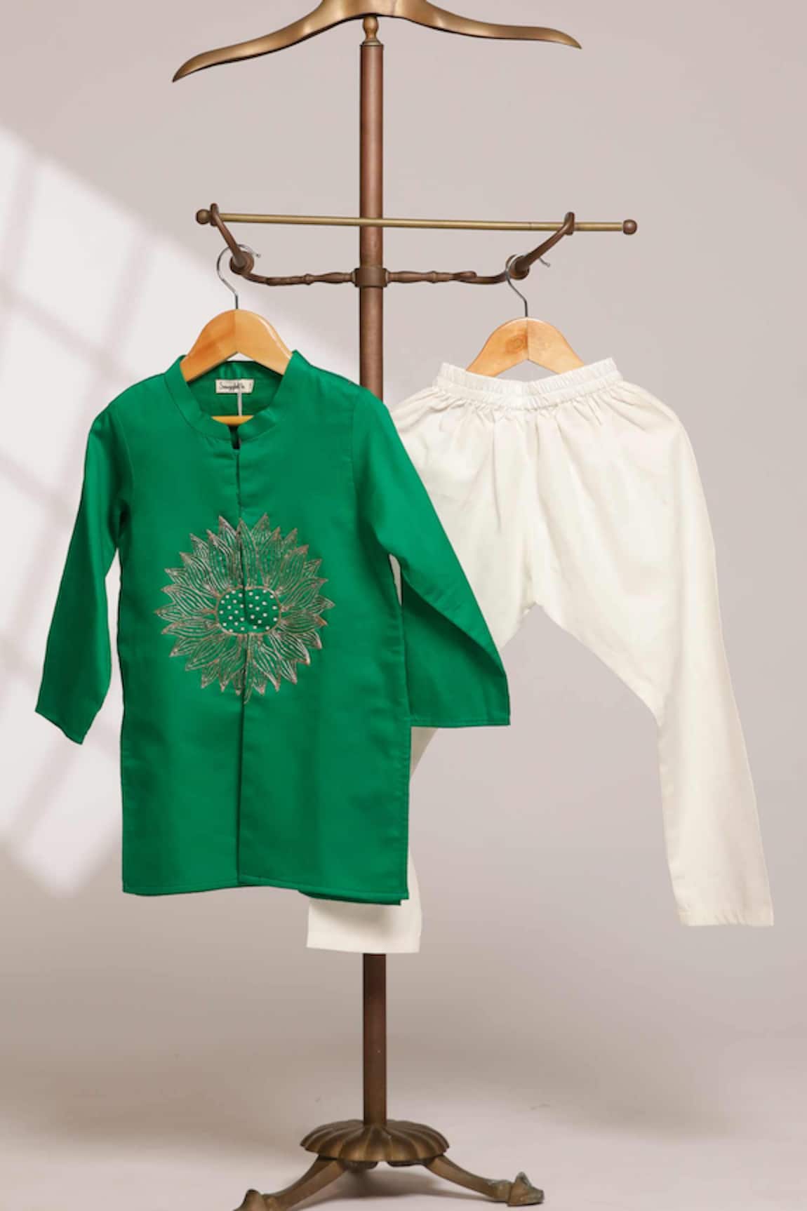 Snuggleme Embroidered Kurta With Pyjama 