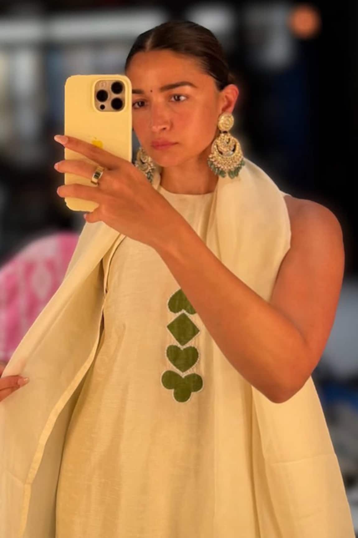 Masaba Ivory Wildscape Printed Kurta Set 