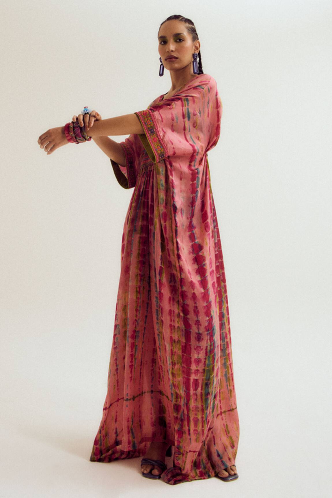 Capisvirleo Aster Tie Dye Kaftan 