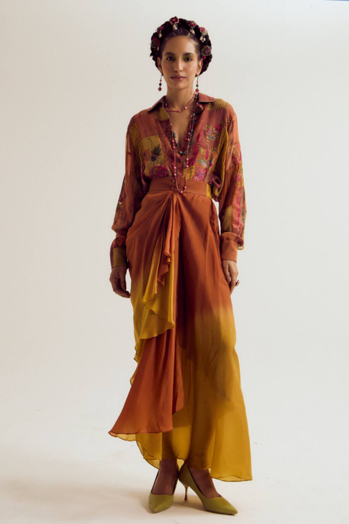 Capisvirleo Paako Patchwork Shirt 