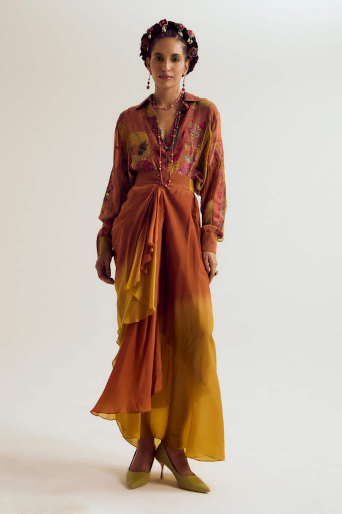 Capisvirleo Paako Shirt & Vinca Skirt Set 