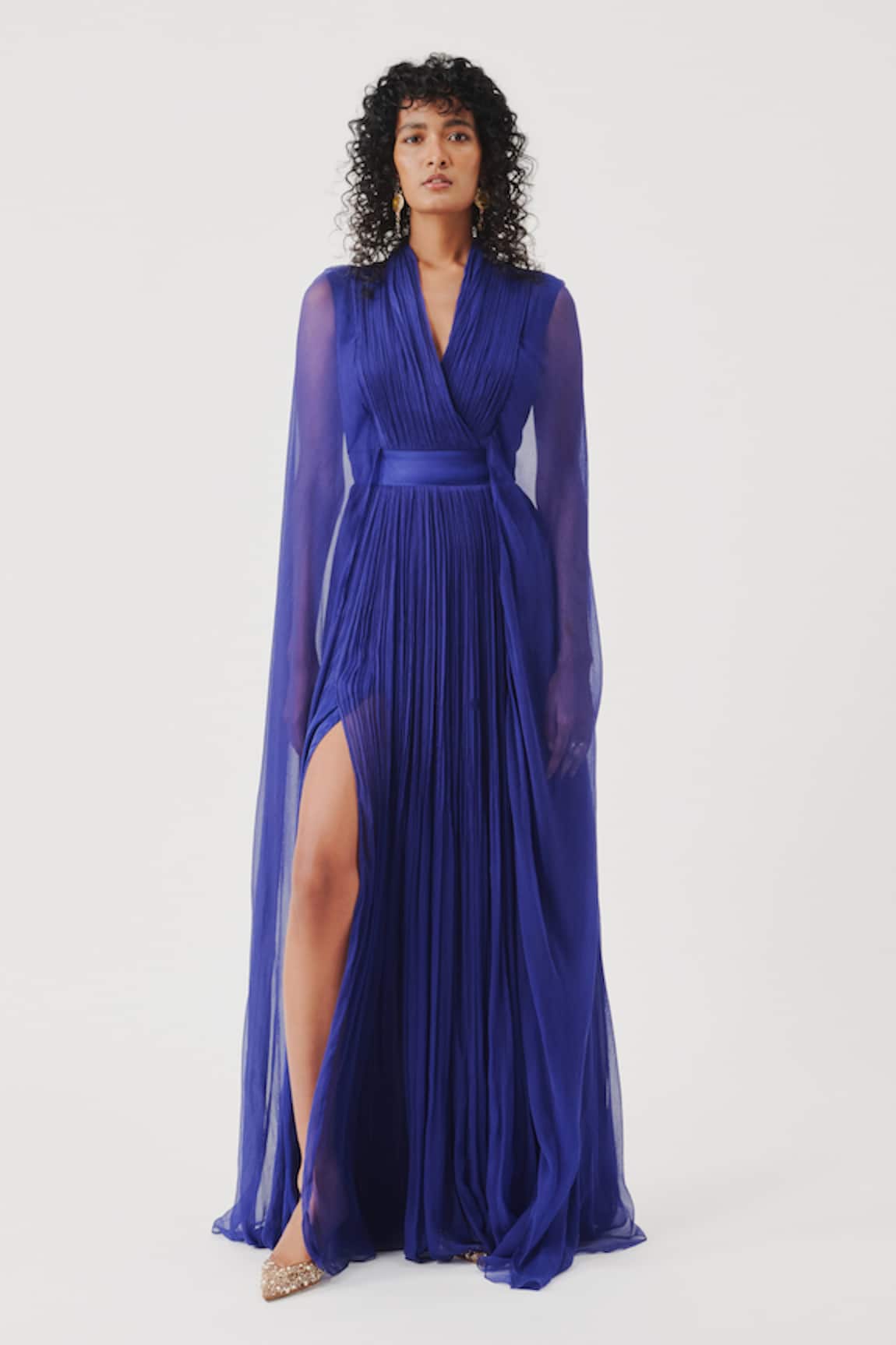 Aroka Maya Vegan Chiffon Maxi Dress 