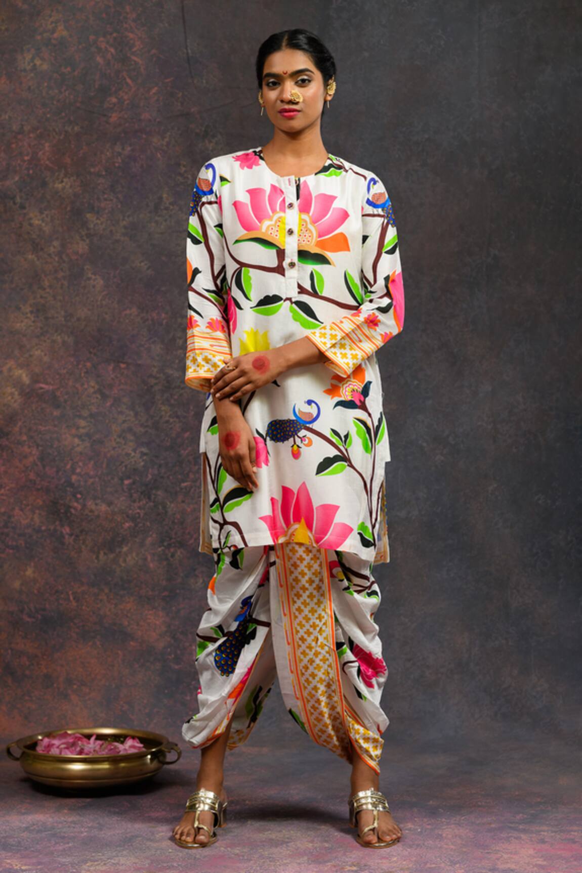 Prachi Kamat Kamalkari Print Kurta With Pant 