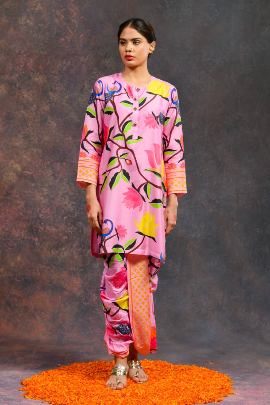 Prachi Kamat Kamalkari Print Kurta With Pant 