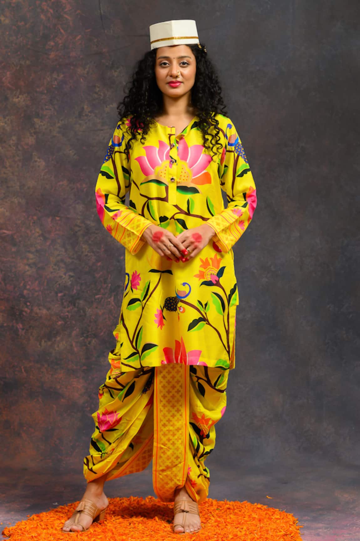 Prachi Kamat Kamalkari Print Kurta & Pant Set 