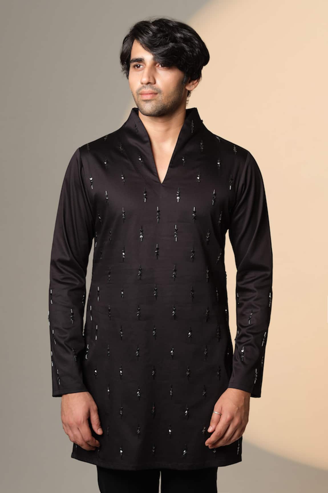 Sanjana Reddy Designs Geometric Pattern Kurta 