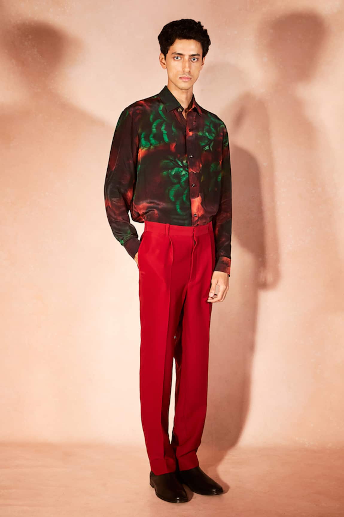 Nirmooha Ignite Pattern Shirt With Pant 