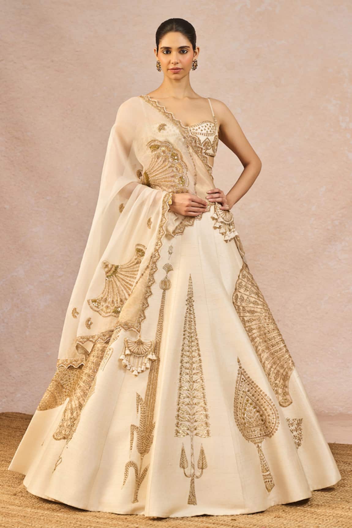 Masaba Pehli Kiran 12 Kalis Embroidered Lehenga Set 