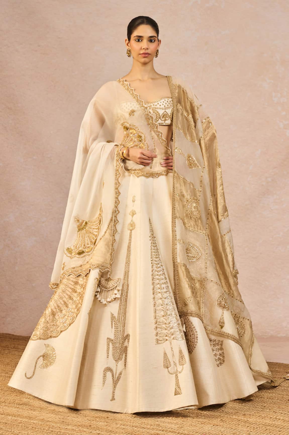 Masaba Pehli Kiran 12 Kalis Embroidered Bridal Lehenga Set 