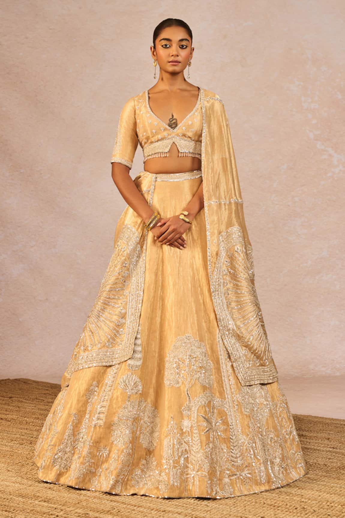 Masaba Chandni Embroidered 12 Kalis Bridal Lehenga Set 