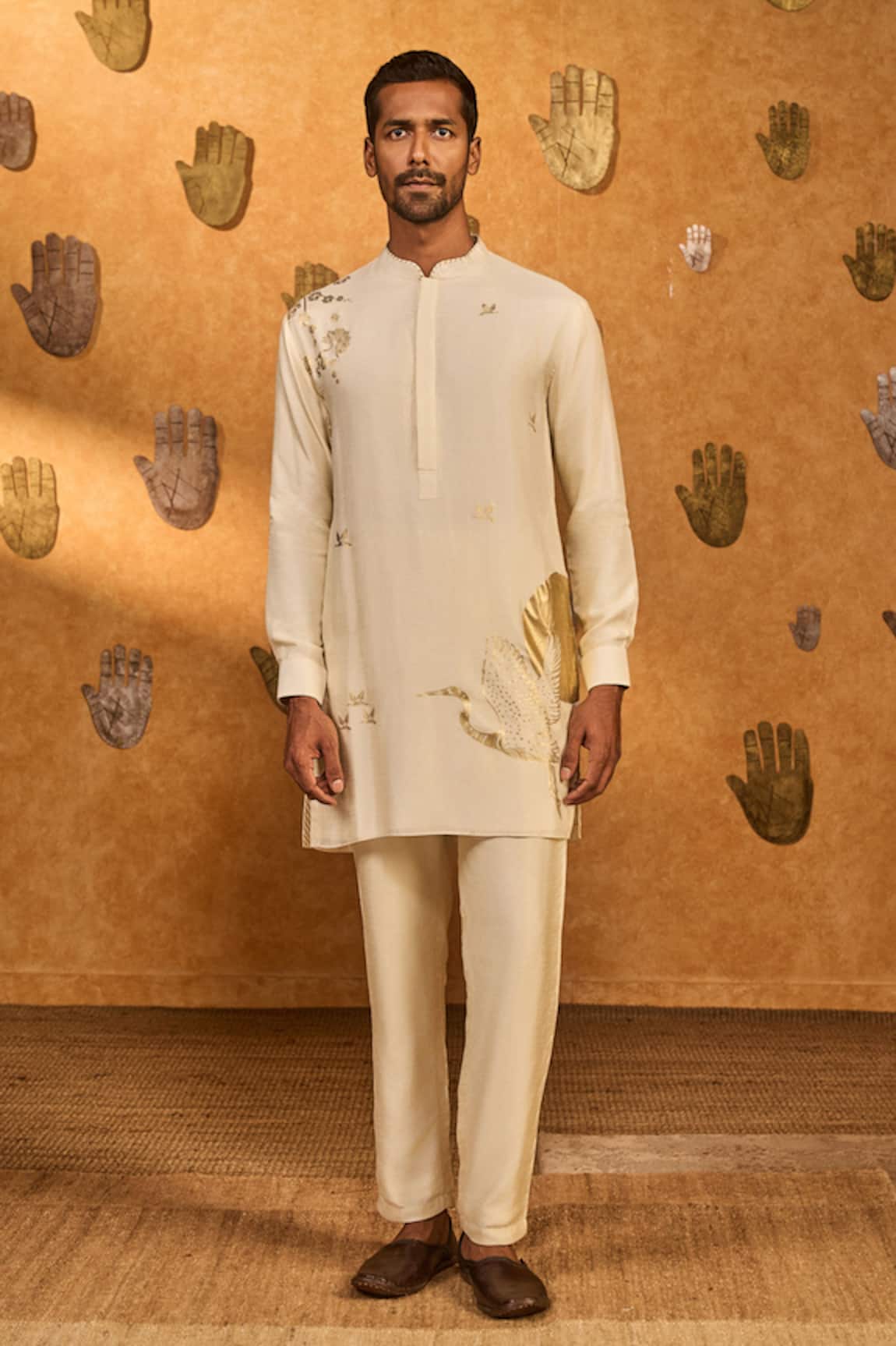 Masaba Ivory Crane Dawn Kurta Set 