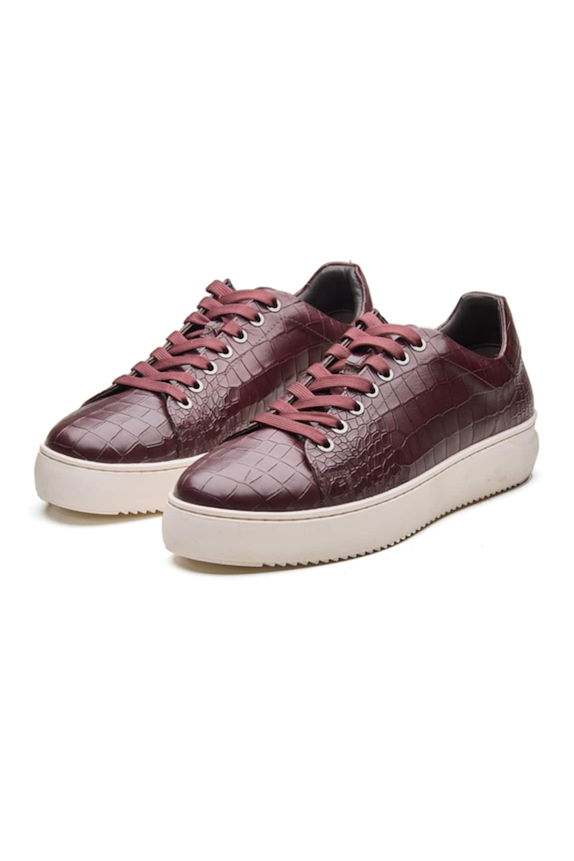 Dang Shoes Animal Textured Sneakers 