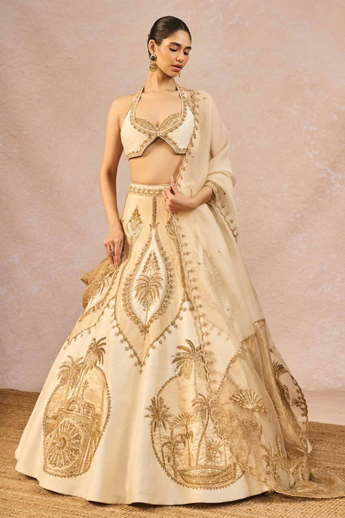 Masaba Noor Ban Gaye Embroidered Lehenga Set 