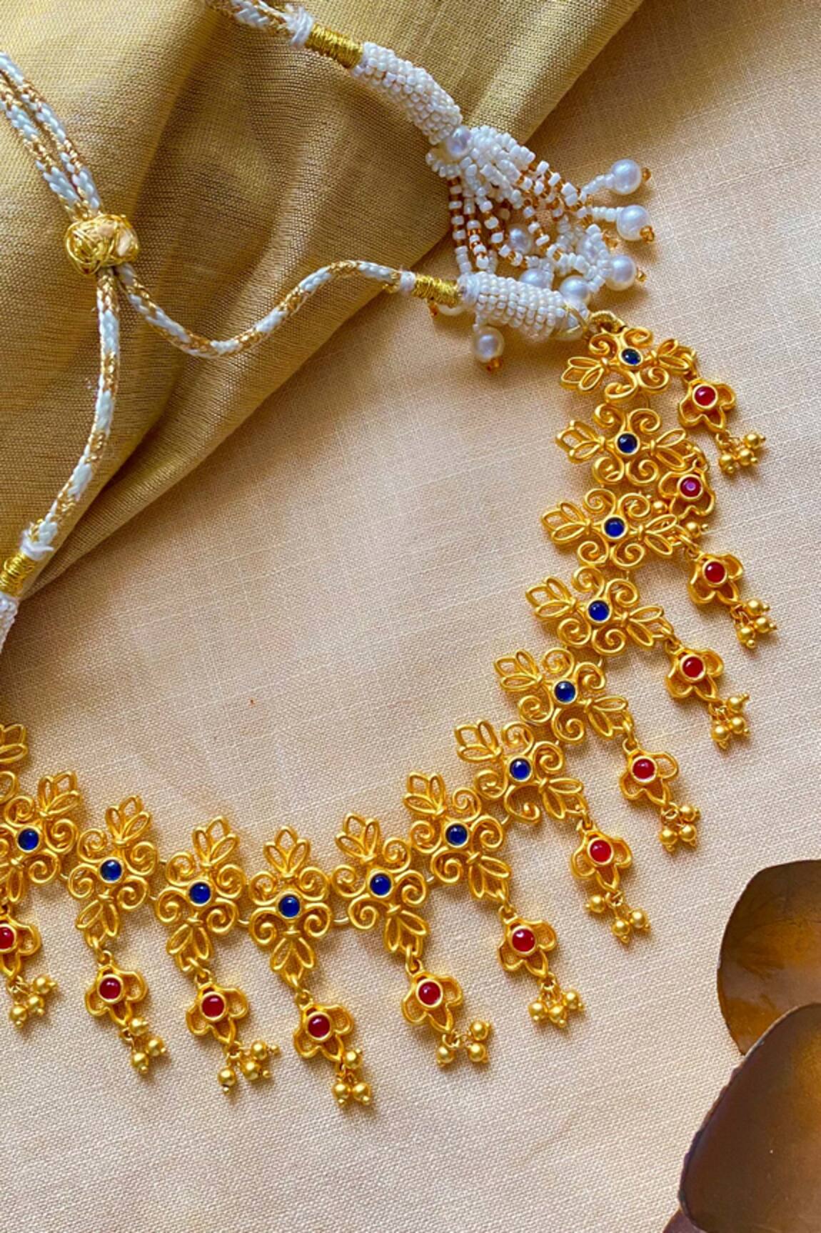 Zariin Glorious Glory Choker Necklace 