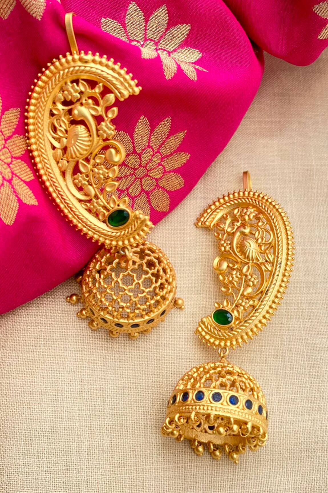 Zariin Opulent Heritage Jhumkas 