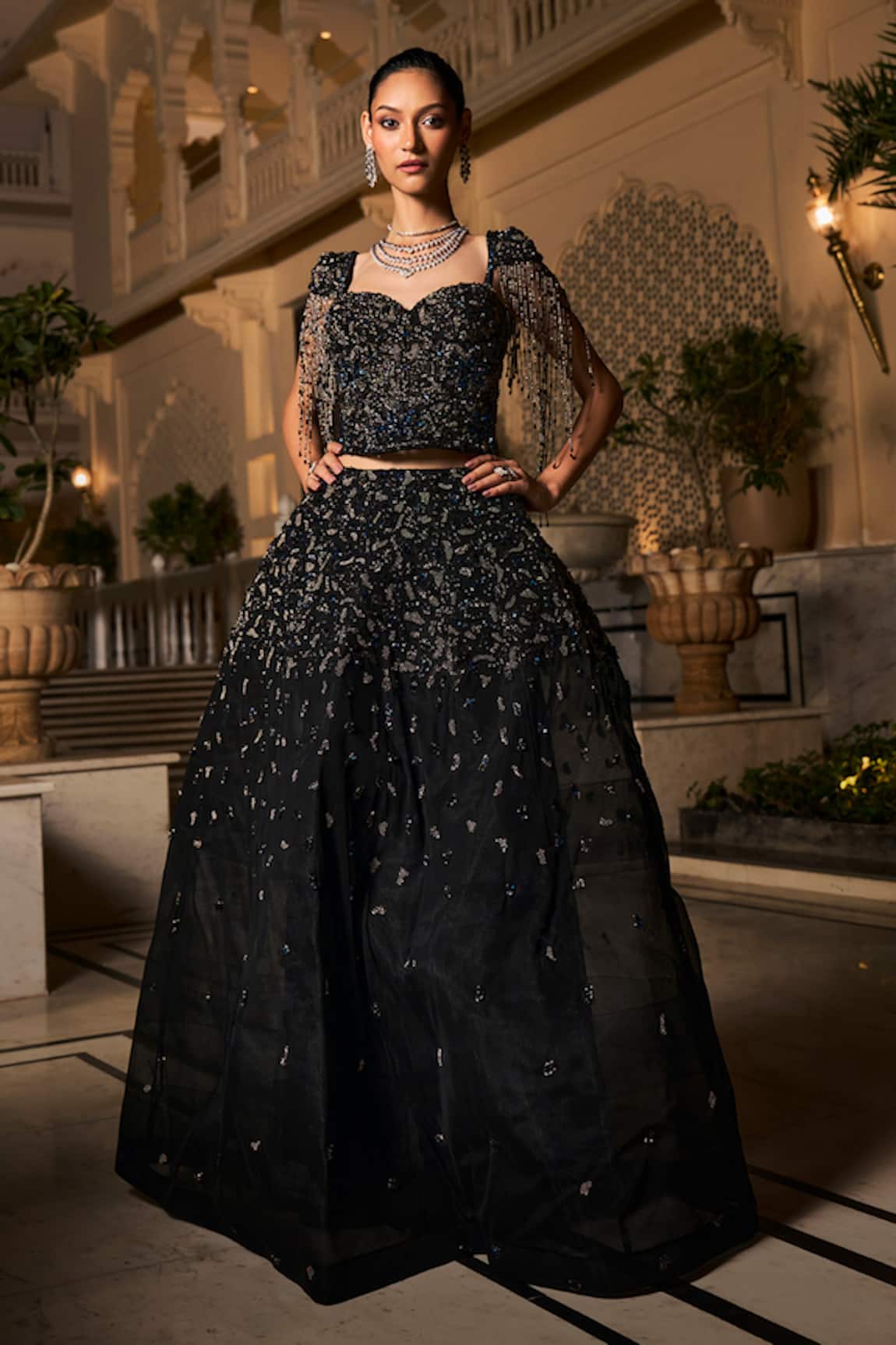 Amit GT Elisa Ensemble Lehenga Set 