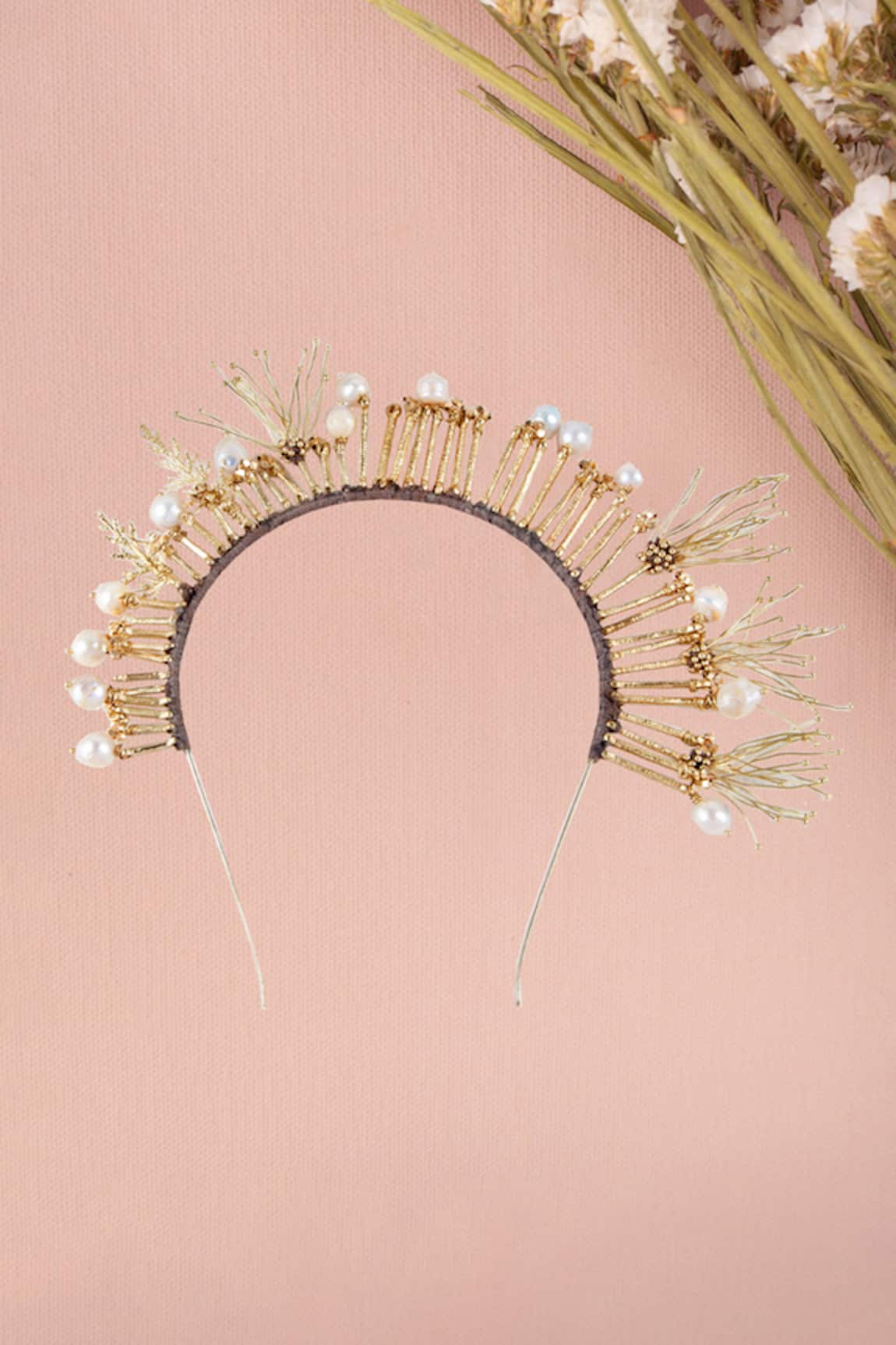 House Of Tuhina Mahika Crown Hair Band 