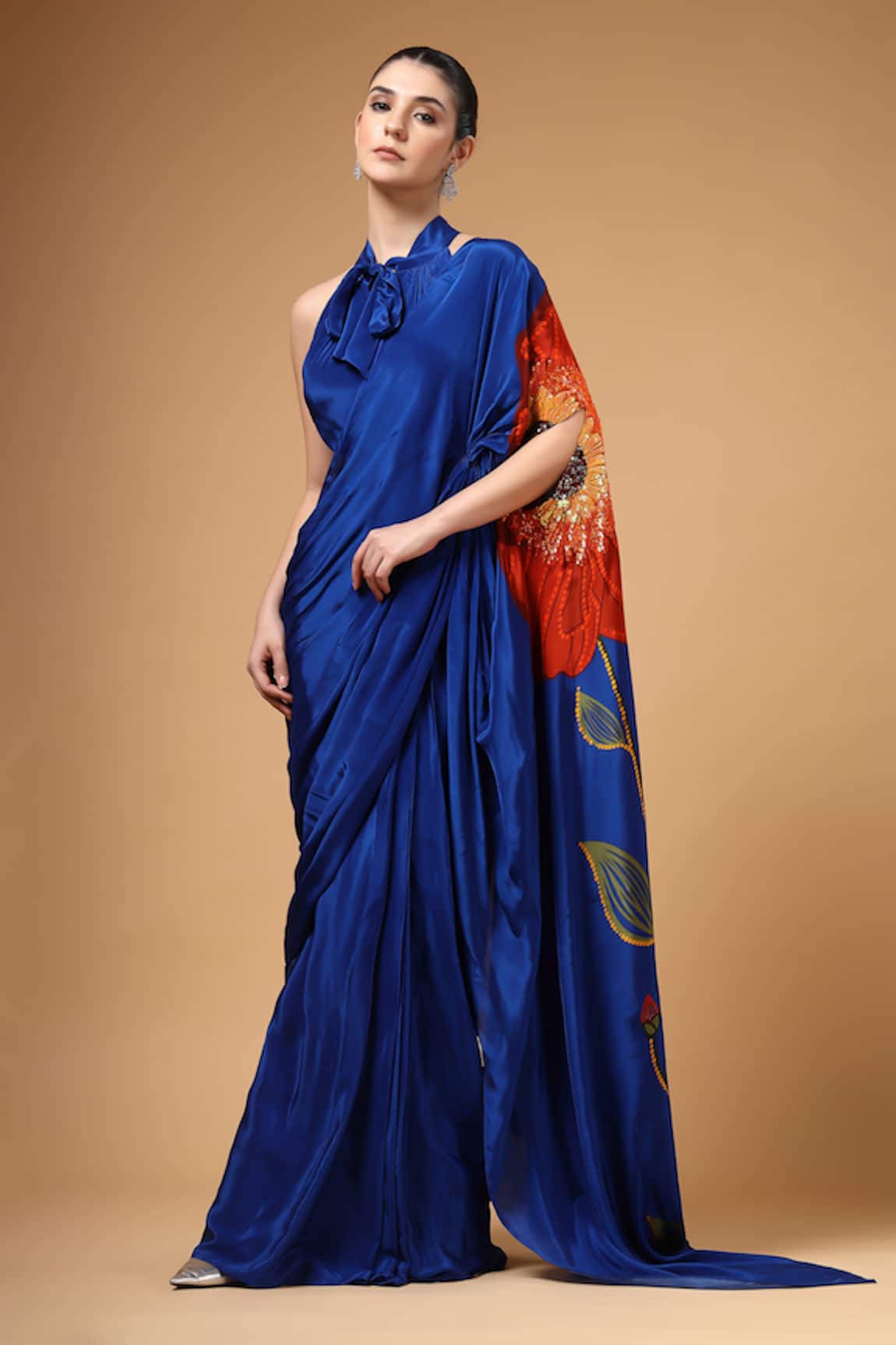 Gazab by Miku Kumar Auraya Pre-Draped Saree With Blouse 