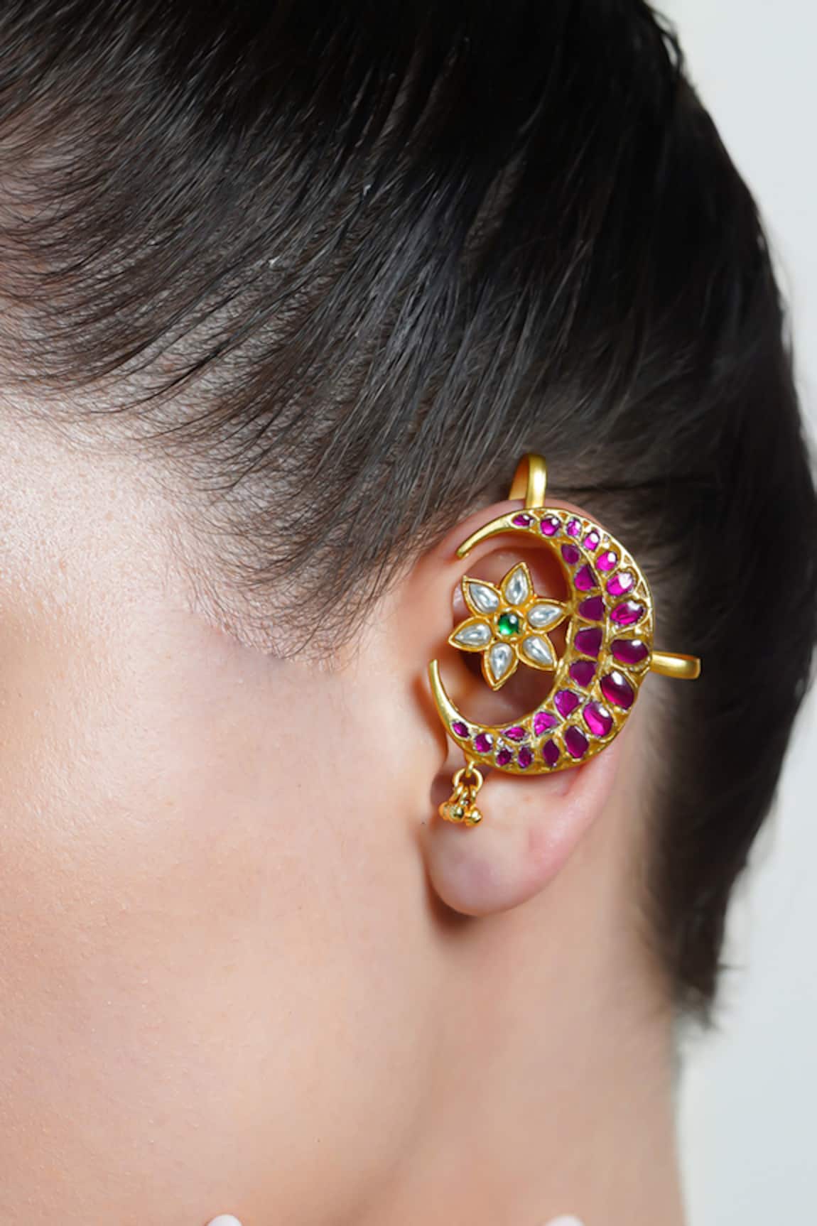 Joules By Radhika Moonverra Stud Ear Cuffs 