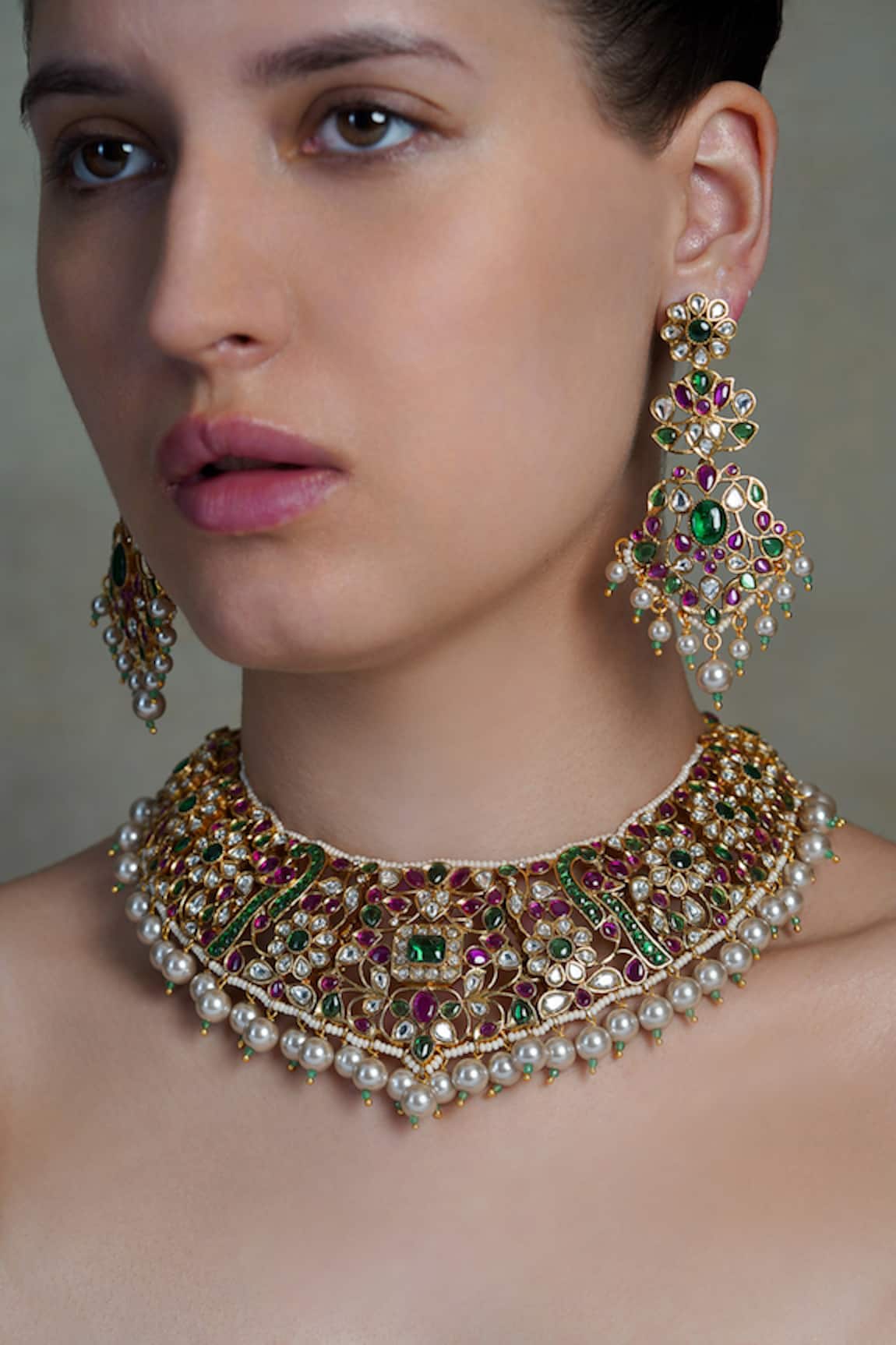 Joules By Radhika Nav Riwaaz Bridal Choker Set 