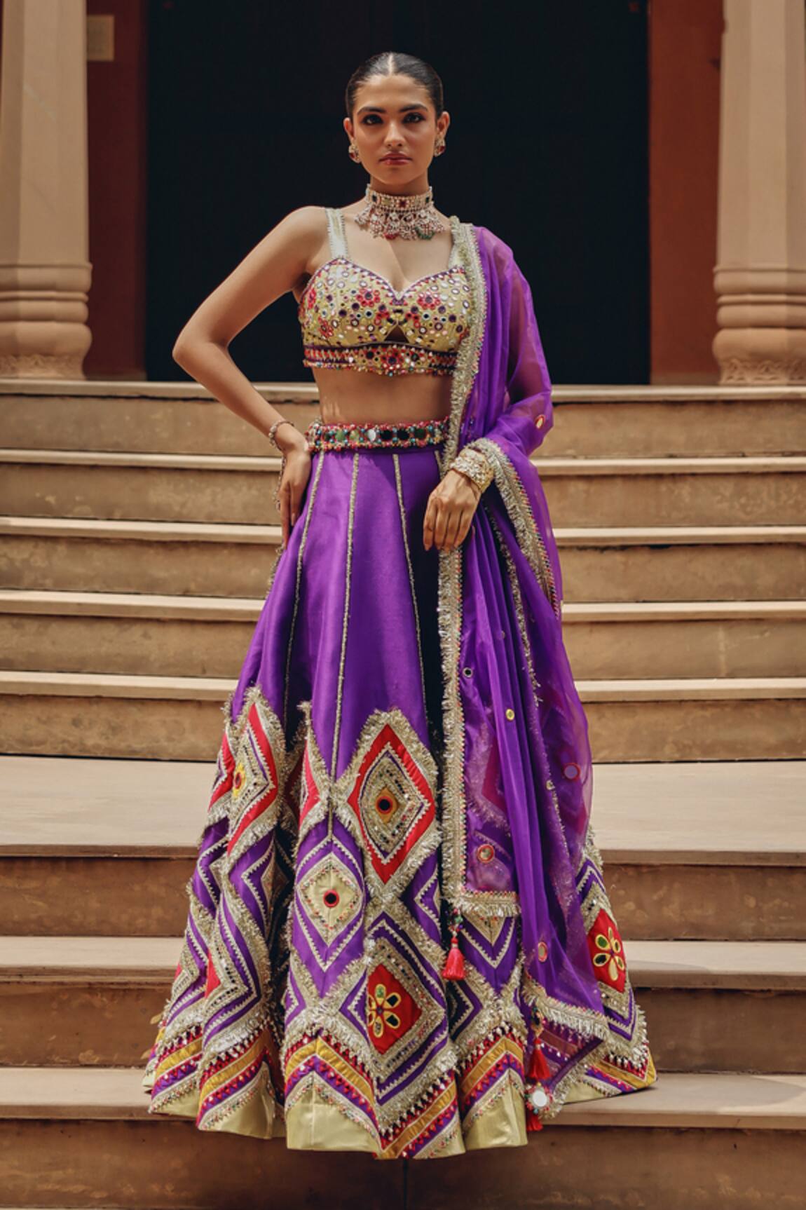 Ajiesh Oberoi Jash-E-Lehenga Set 