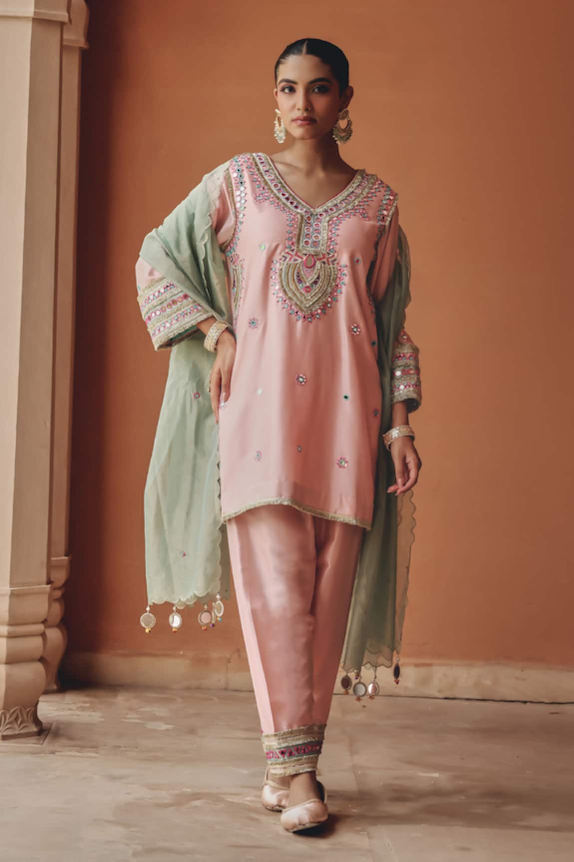 Ajiesh Oberoi Sahar Kurta Salwar Set 