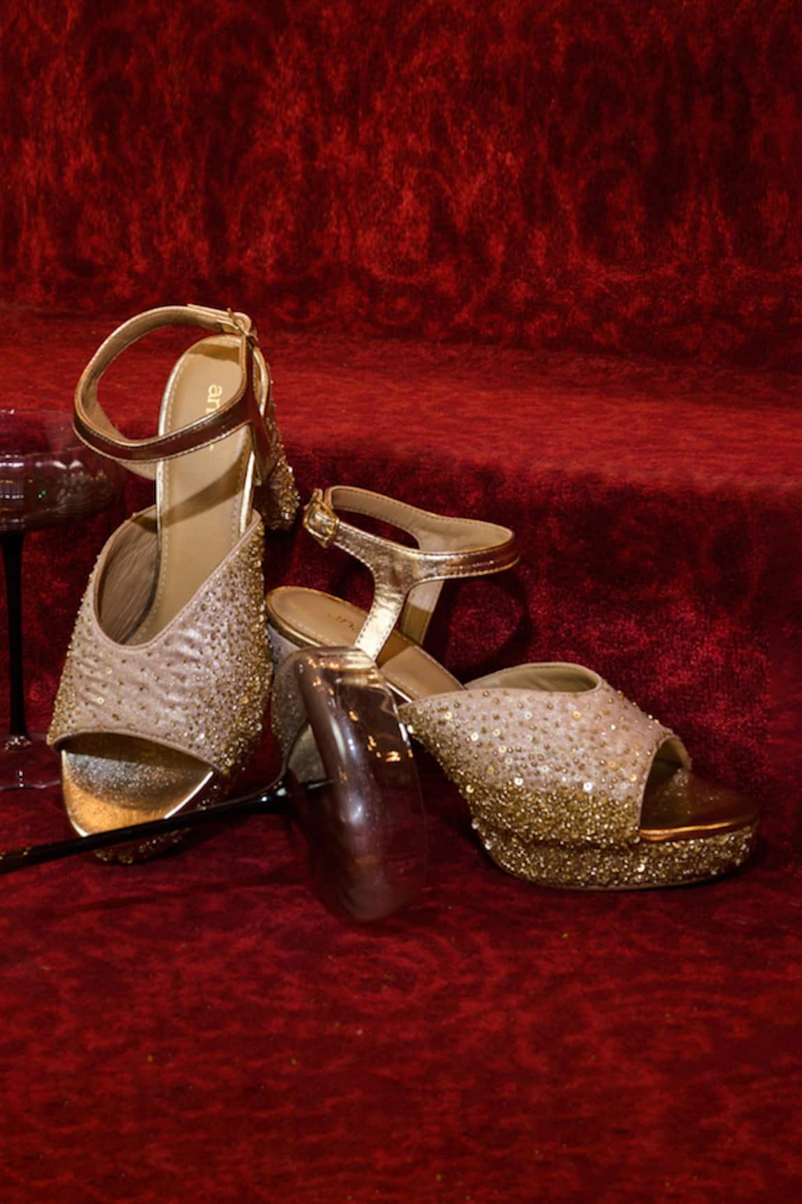 Anaar Sunkissed Platform Sandals 
