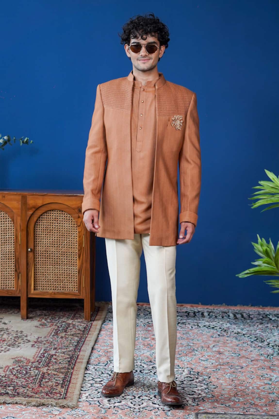 Philocaly Ujjwal Set Ujjwal Bandhgala & Kurta Set 