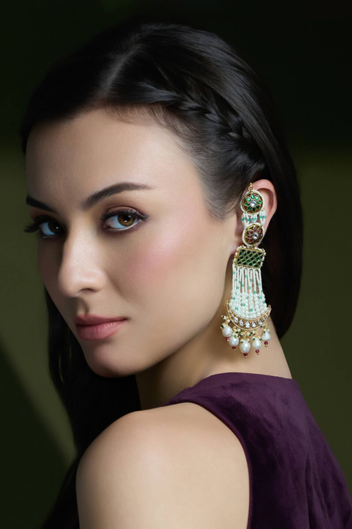 Joules By Radhika Royale Dewdrop Passa Earrings 