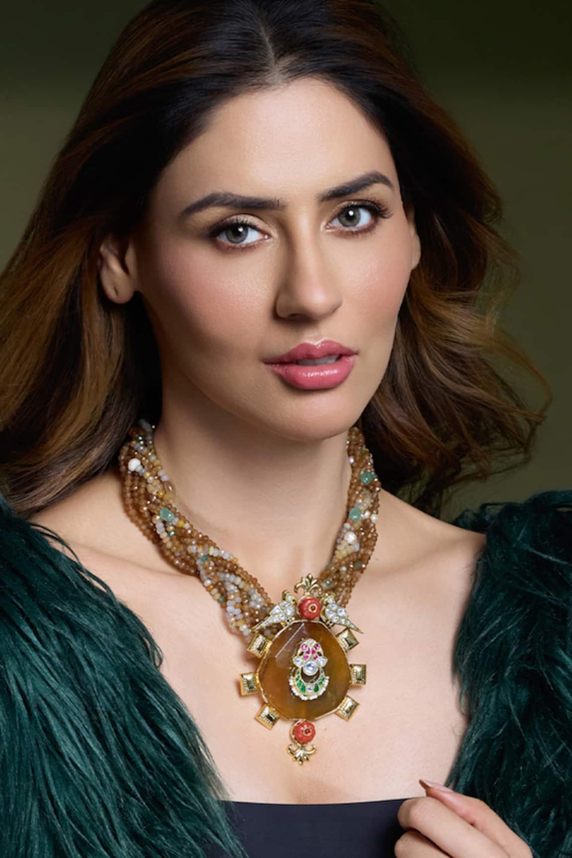 Joules By Radhika Regal Aura Pendant Necklace 