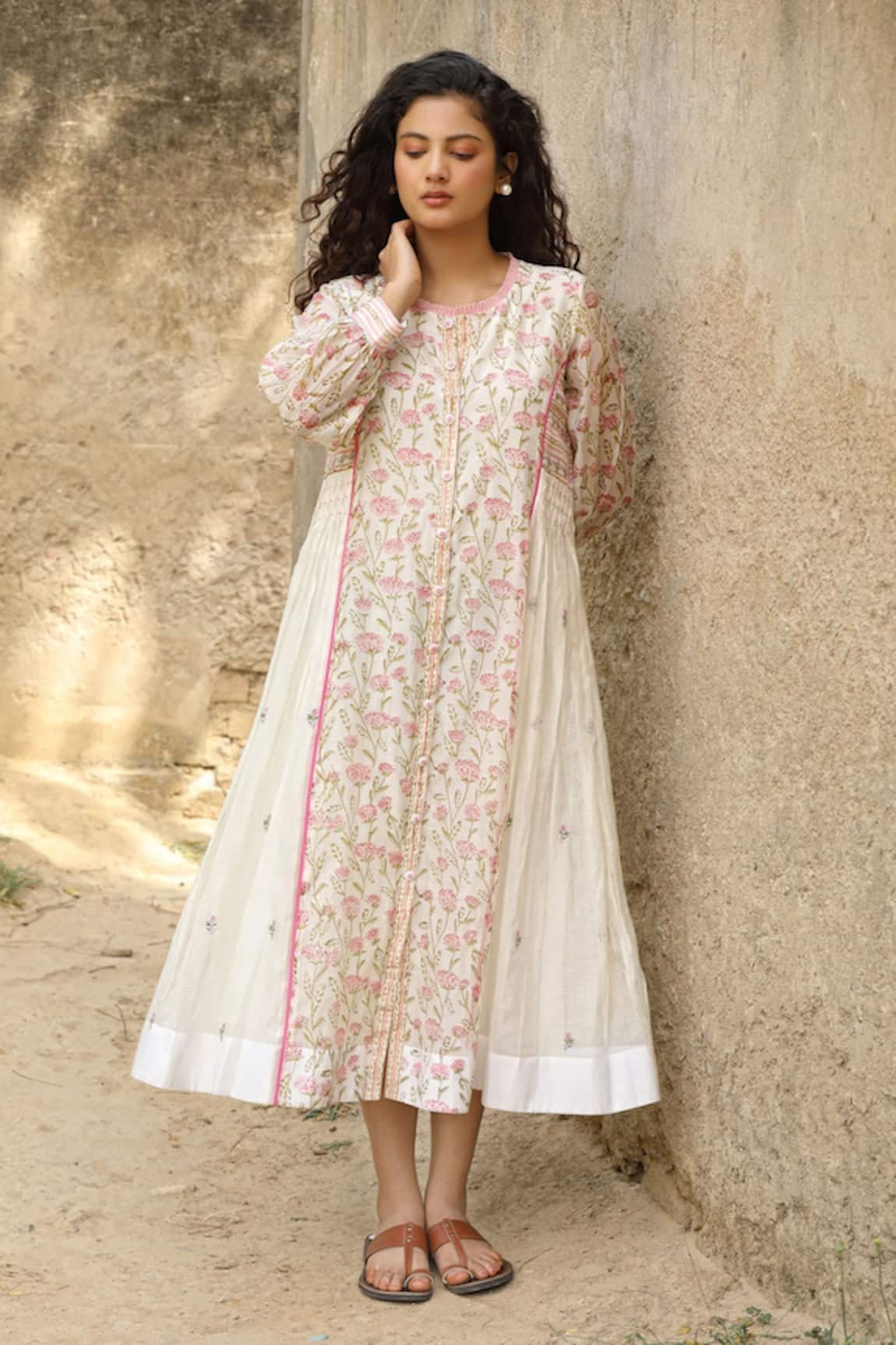 Amoree by Shikha Chaudhry Floral Pattern Dress