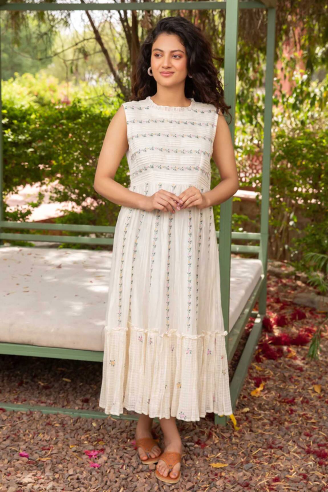 Amoree by Shikha Chaudhry Floral Pattern Dress