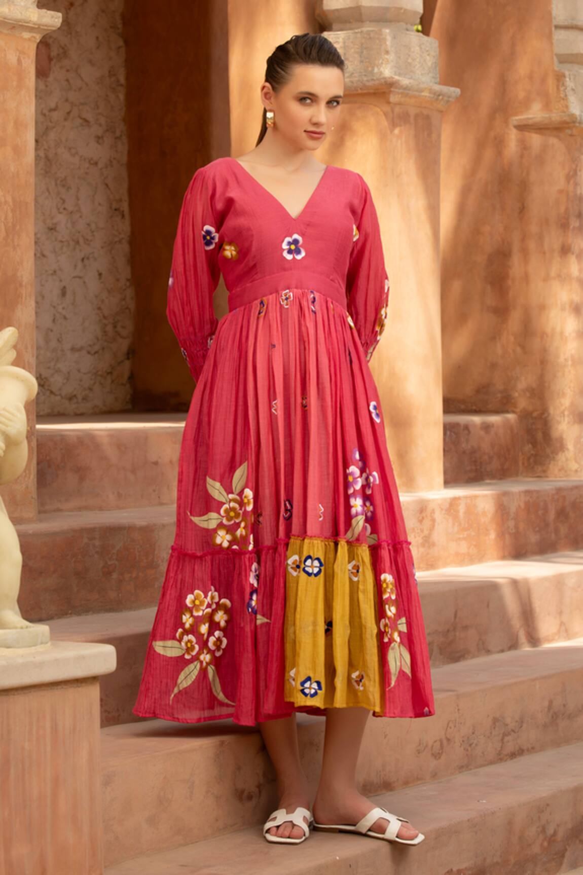 Amoree india Floral Whispers Dress 