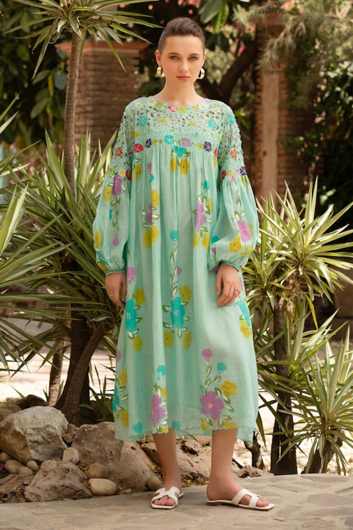 Amoree india Mint Mehak Dress 