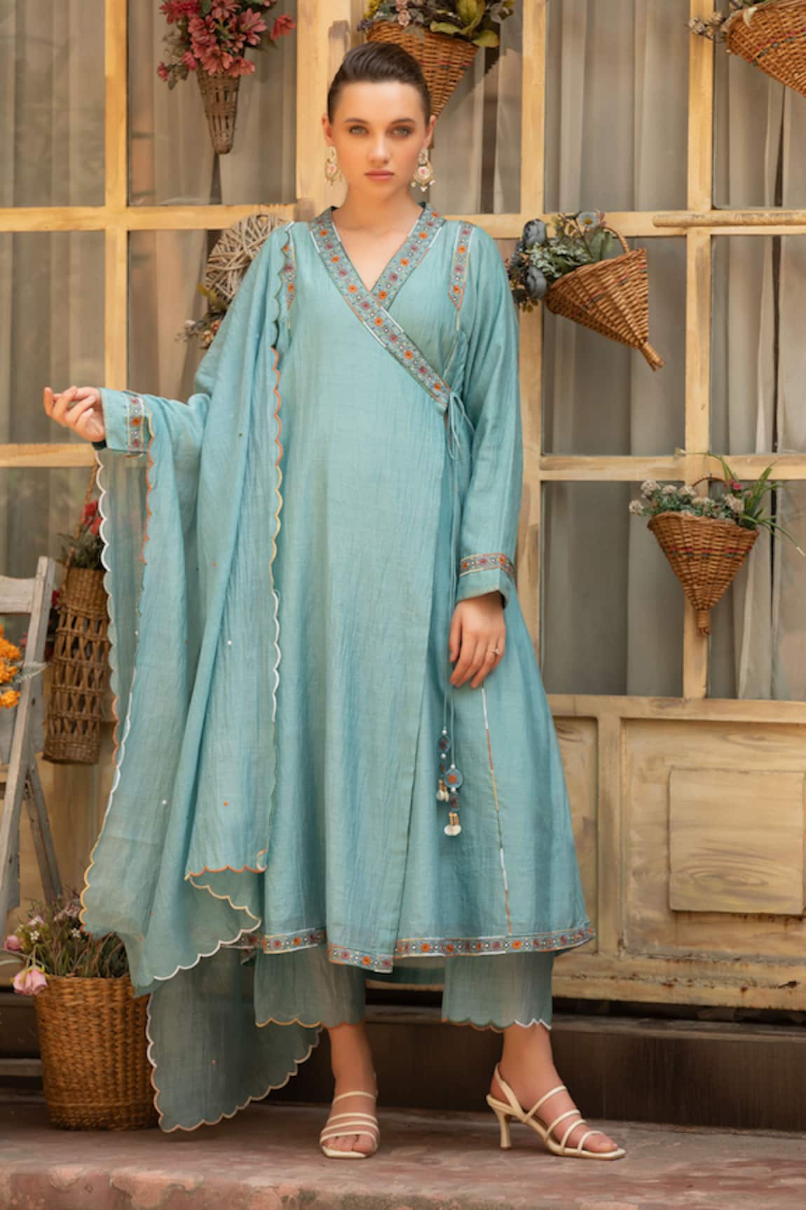 Amoree india Meherbaan Angrkha Kurta Set 