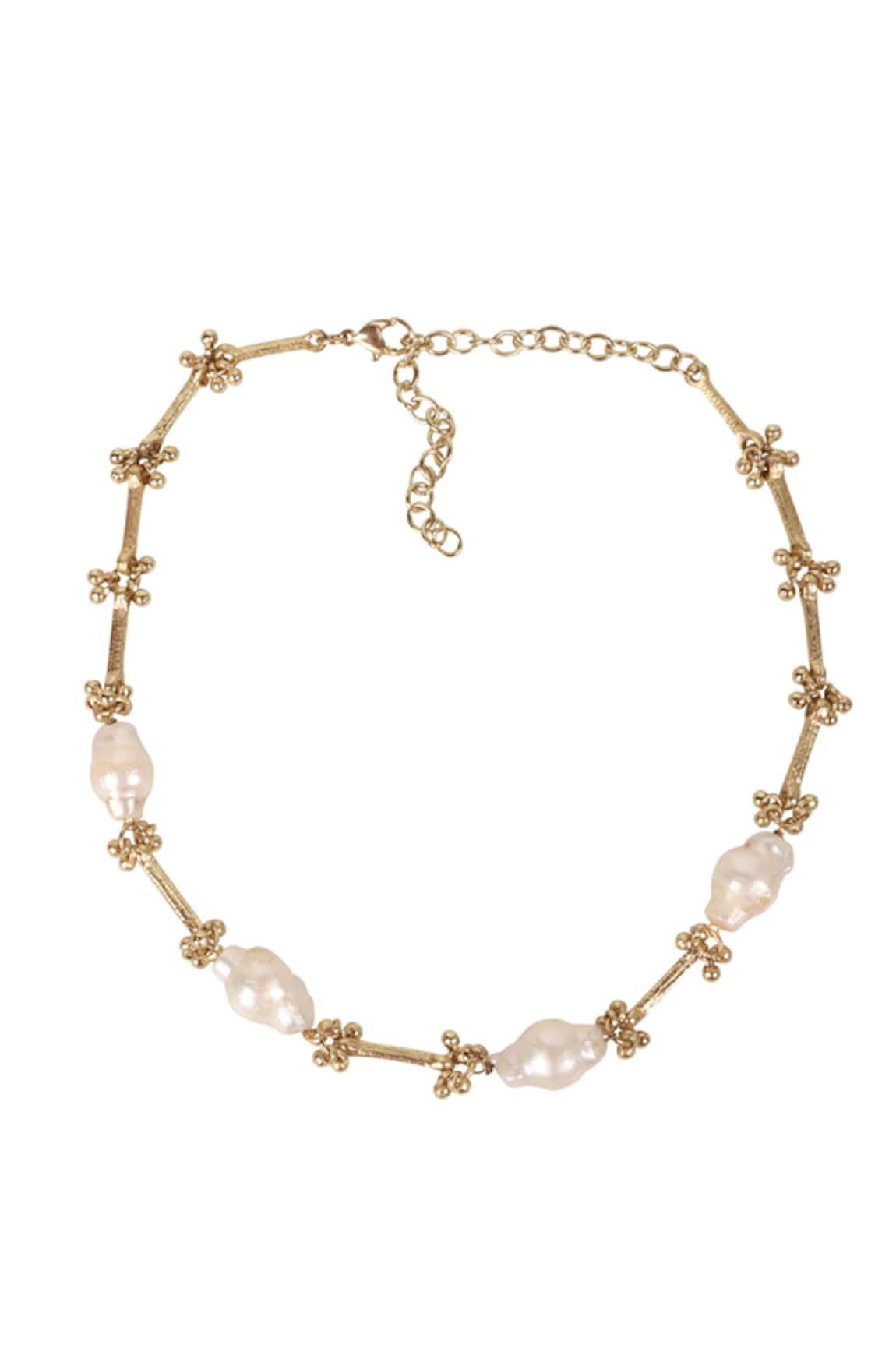 House Of Tuhina Mallika Pearl Necklace 