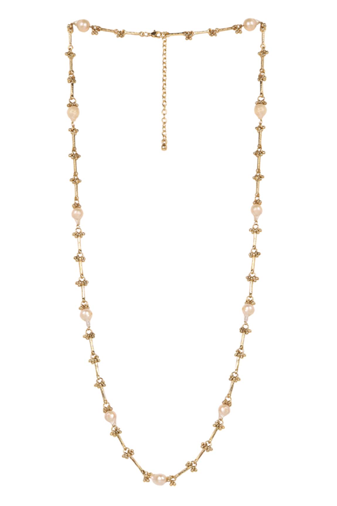 House Of Tuhina Bibbo Pearl Necklace 