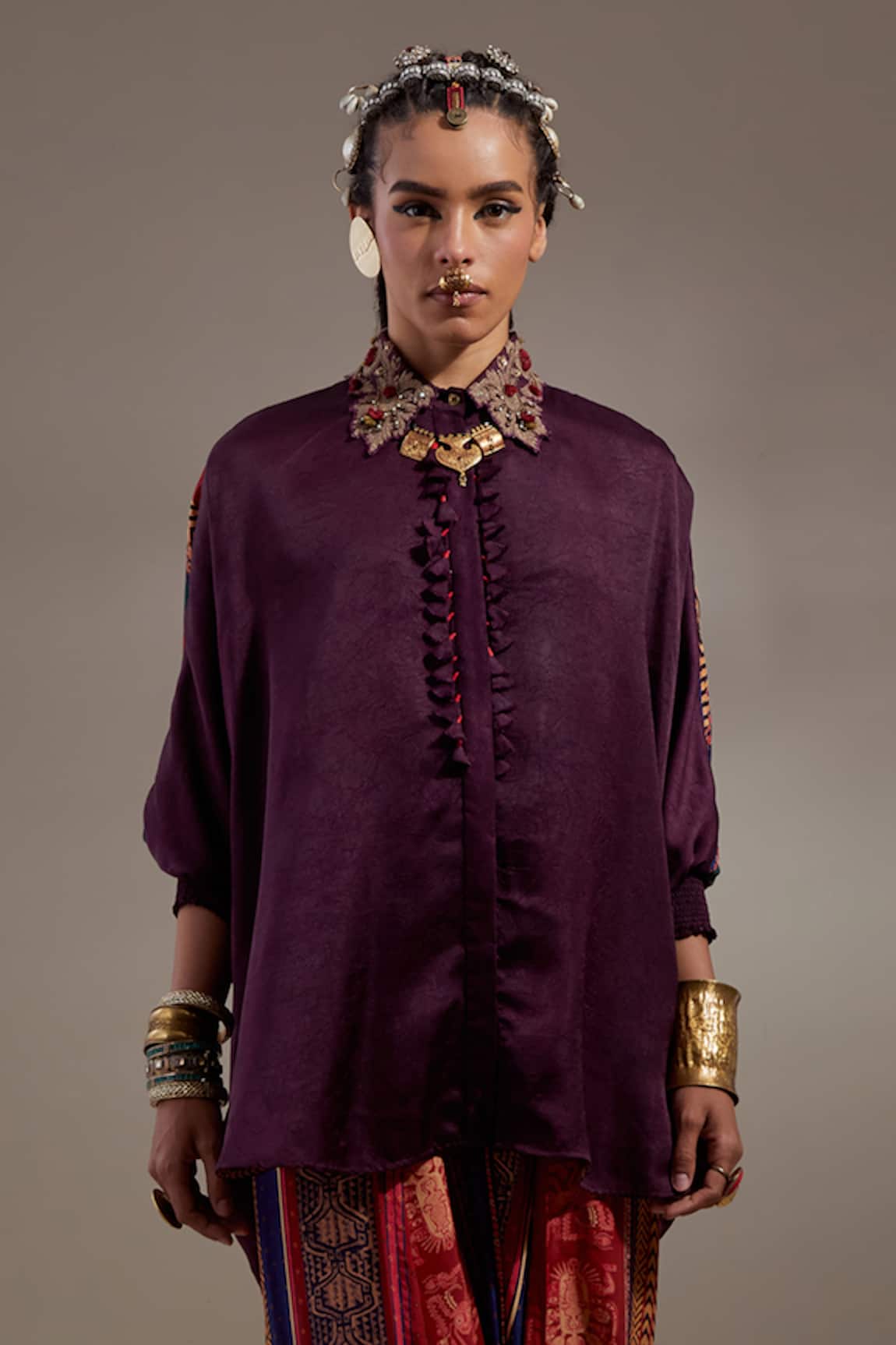 Aseem Kapoor Mandala Pattern Shirt 