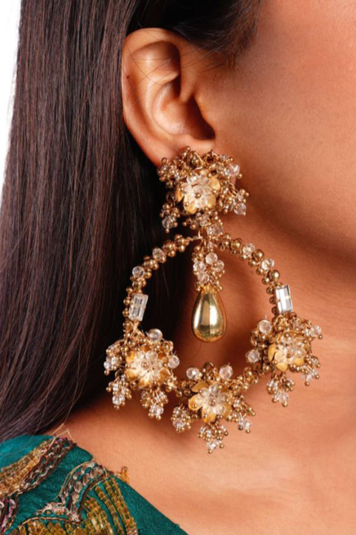 Vaidaan Nirali Embellished Earrings 