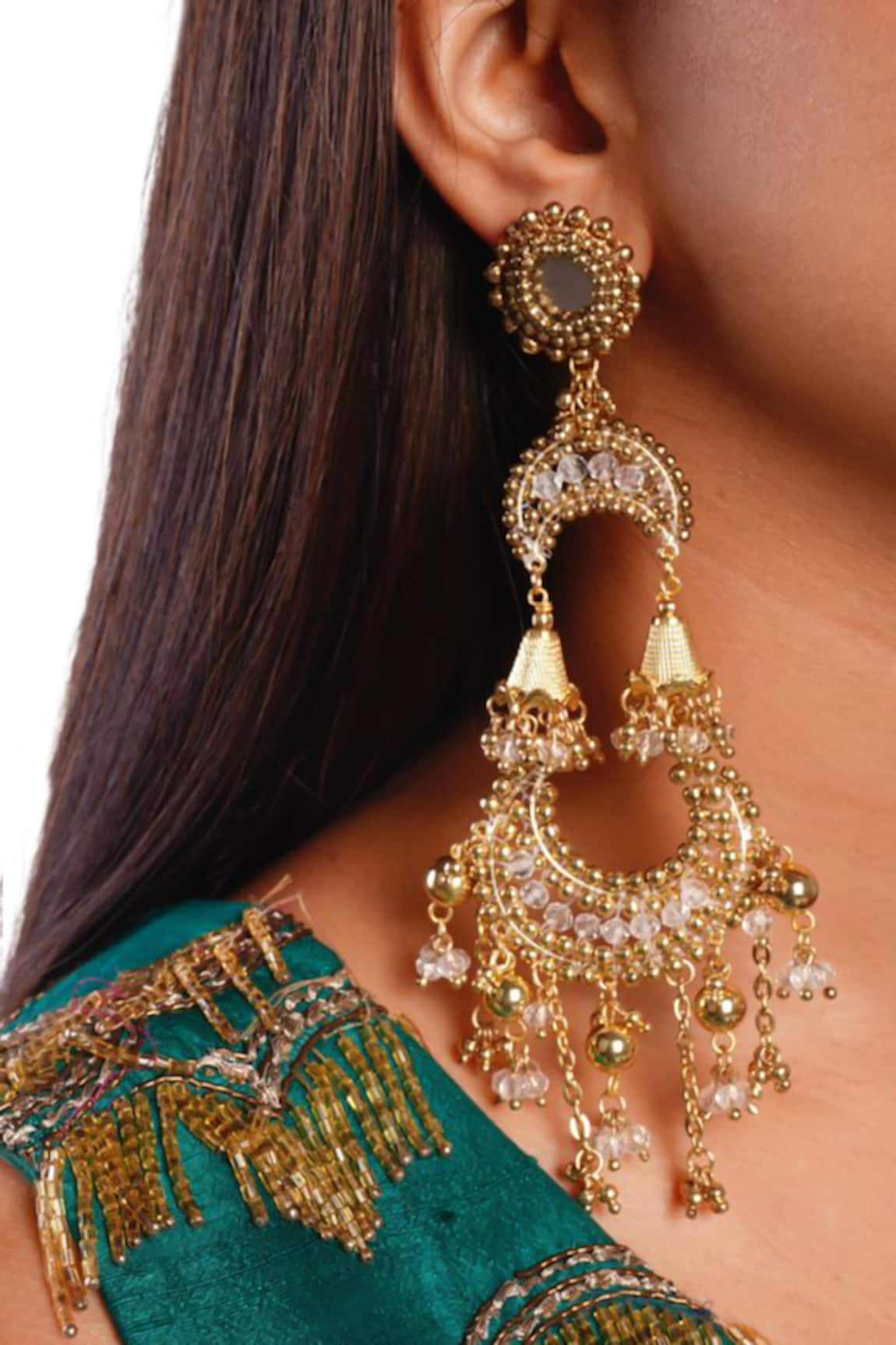 Vaidaan Tarini Embellished Earrings 
