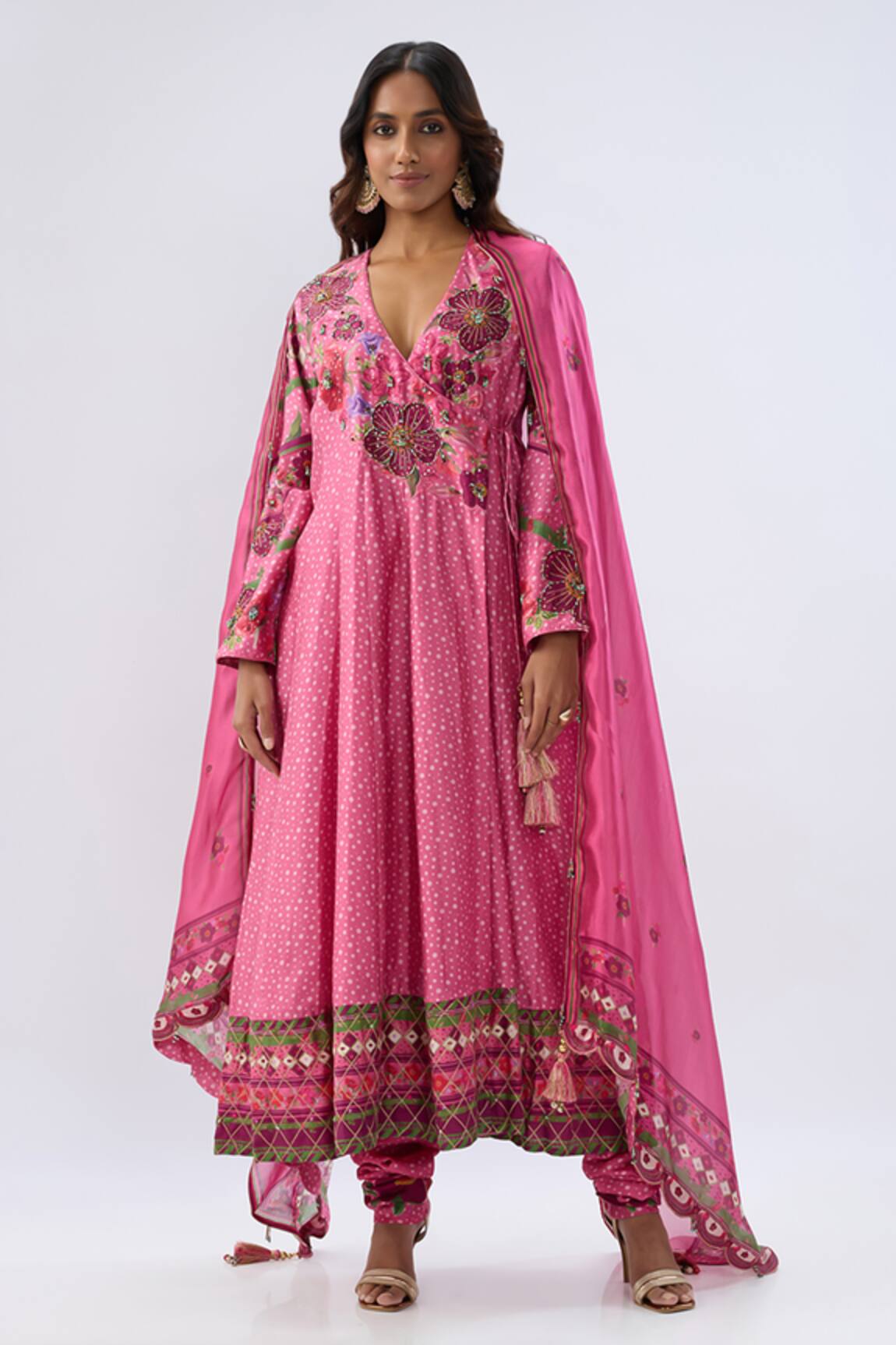 Label Niti Bothra Floral Pattern Kurta Set 