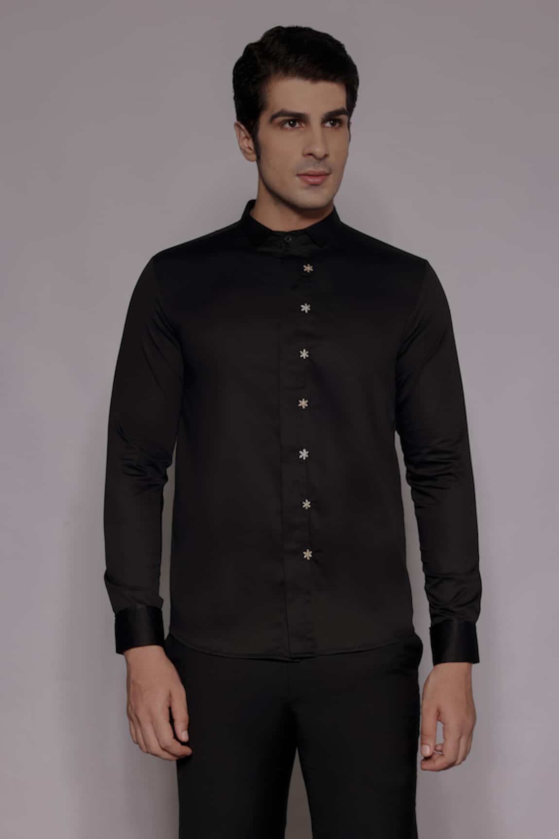 Lacquer Embassy Soreil Hand Embroidered Shirt 